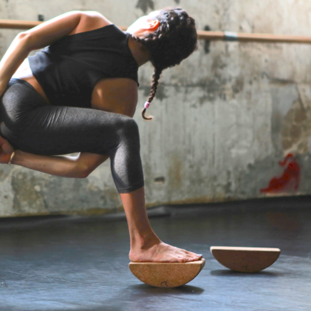 hand made cork balance blocks - mula קוביות איזון מולה יוגה - מחזק שרירי ליבה ריצפת אגן ומייצבים